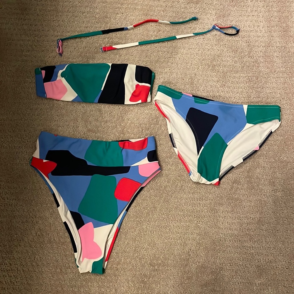 Aerie bikini with 2 bottom styles